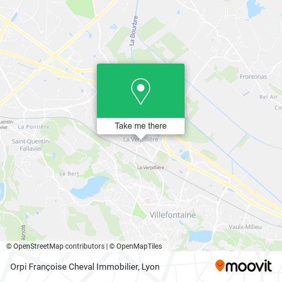 Orpi Françoise Cheval Immobilier map
