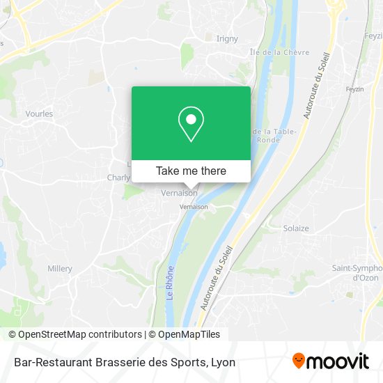Bar-Restaurant Brasserie des Sports map