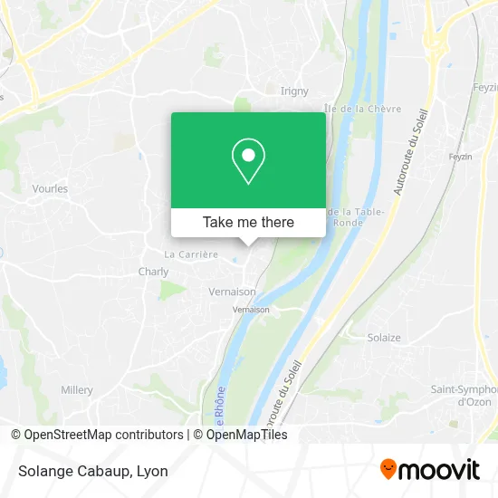 Solange Cabaup map
