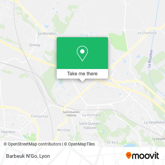 Barbeuk N'Go map