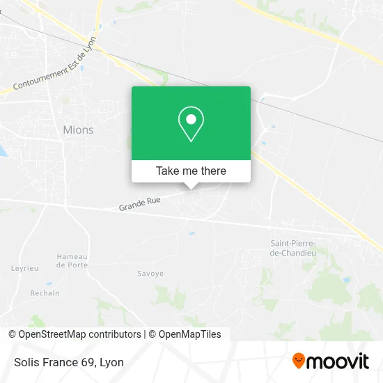 Solis France 69 map