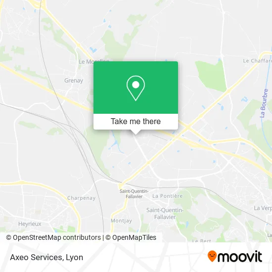 Axeo Services map