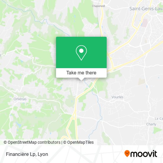 Financière Lp map