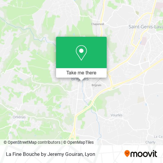 La Fine Bouche by Jeremy Gouiran map