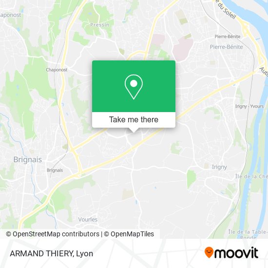 ARMAND THIERY map