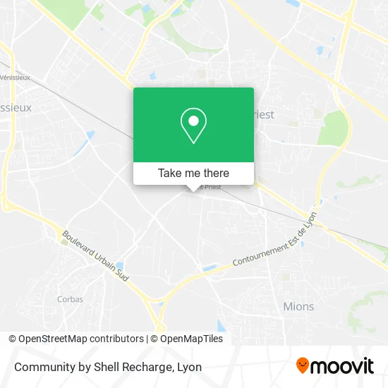 Community by Shell Recharge map