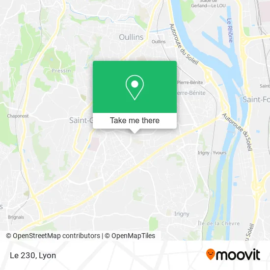 Le 230 map