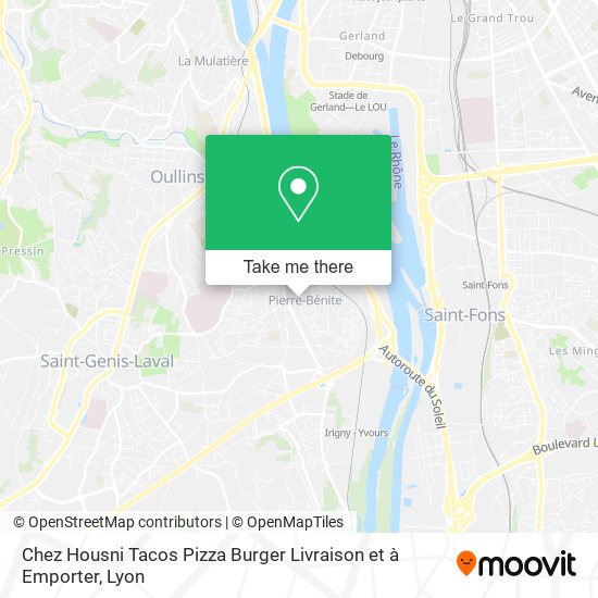 Chez Housni Tacos Pizza Burger Livraison et à Emporter map