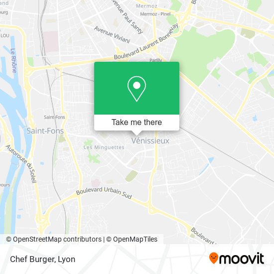 Chef Burger map