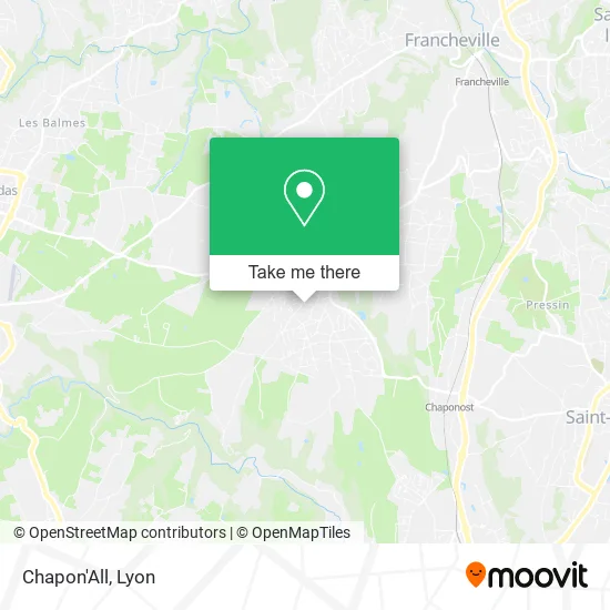 Chapon'All map