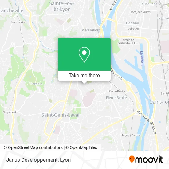 Janus Developpement map