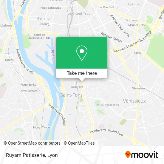 Rüyam Patisserie map