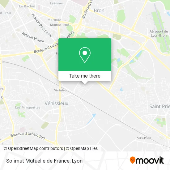 Solimut Mutuelle de France map