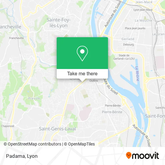Padama map