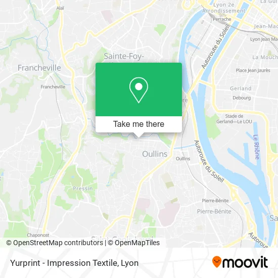 Yurprint - Impression Textile map