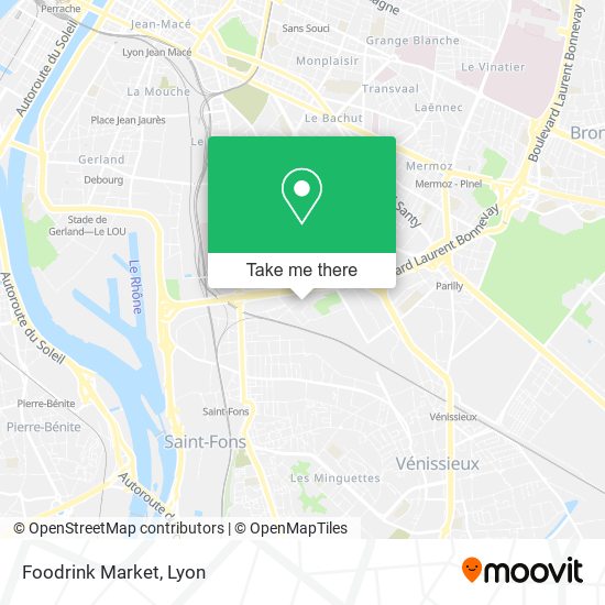 Foodrink Market map