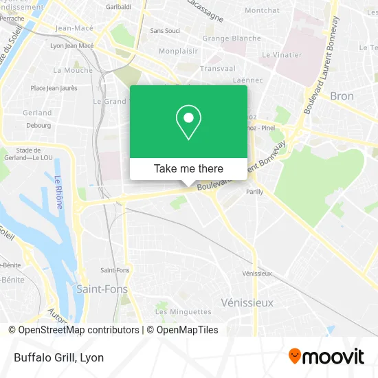 Buffalo Grill map