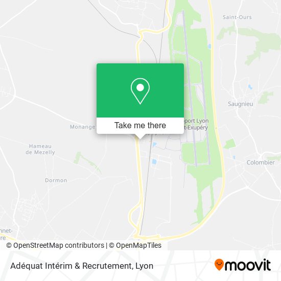 Adéquat Intérim & Recrutement map