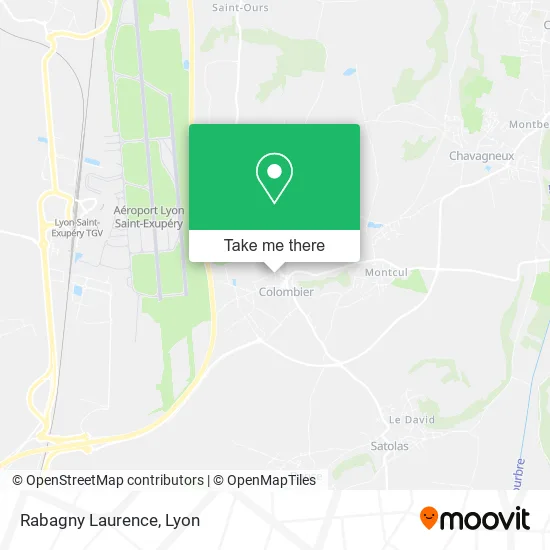 Rabagny Laurence map