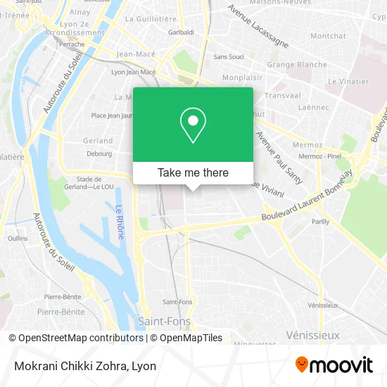 Mokrani Chikki Zohra map