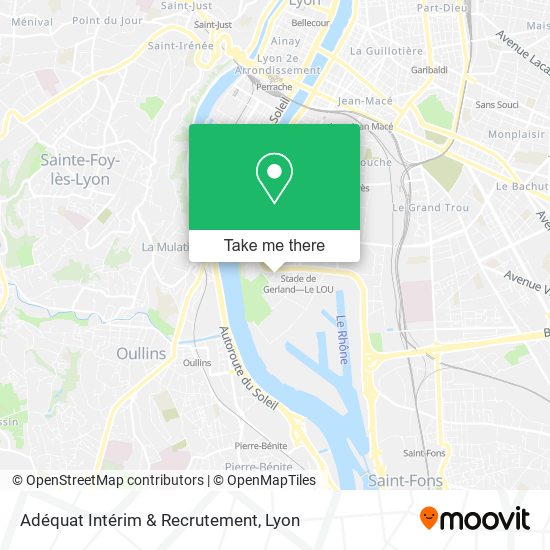 Adéquat Intérim & Recrutement map