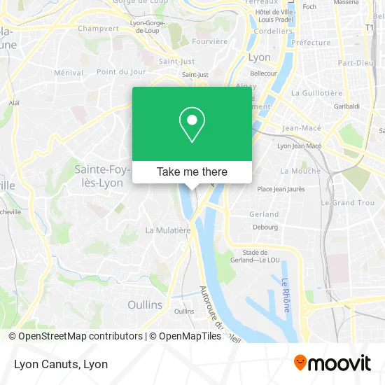 Lyon Canuts map