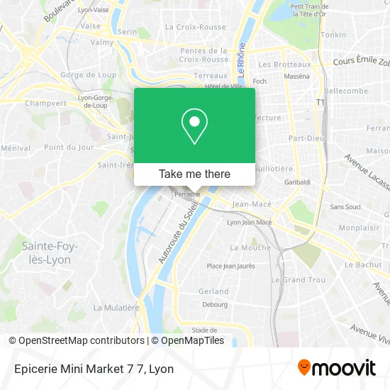 Epicerie Mini Market 7 7 map