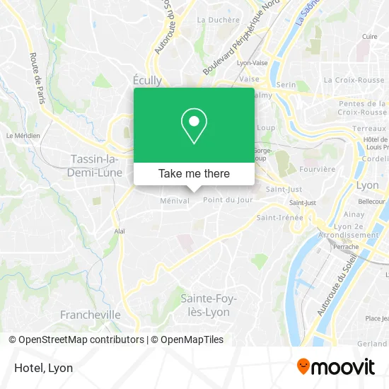 Hotel map