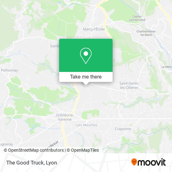 The Good Truck map