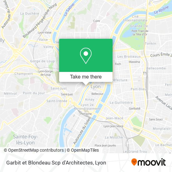 Garbit et Blondeau Scp d'Architectes map