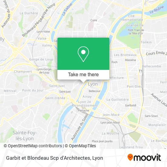 Garbit et Blondeau Scp d'Architectes map