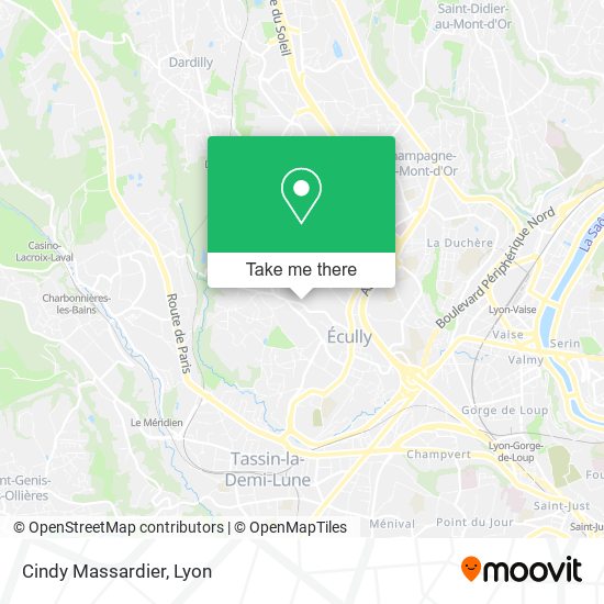 Cindy Massardier map