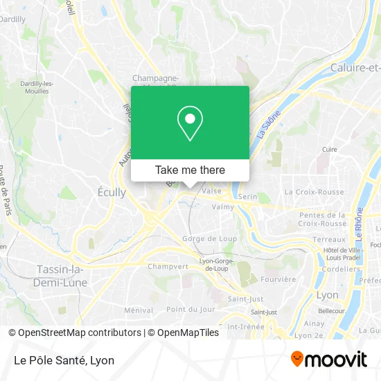 Le Pôle Santé map