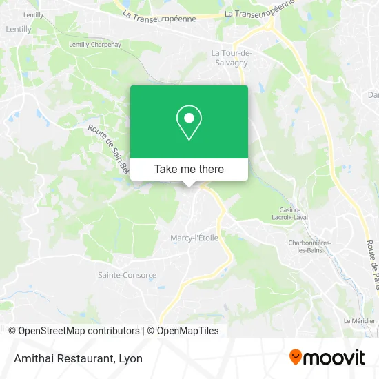 Amithai Restaurant map