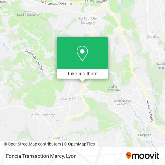 Foncia Transaction Marcy map