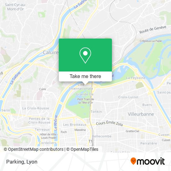 Parking map