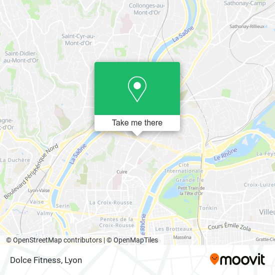 Dolce Fitness map