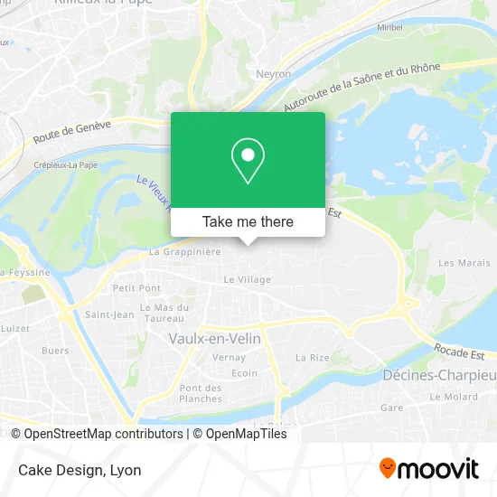Cake Design map
