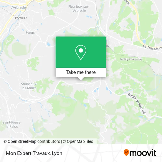 Mon Expert Travaux map