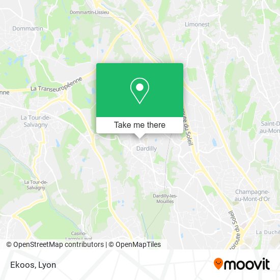 Ekoos map