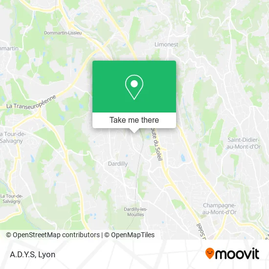 A.D.Y.S map