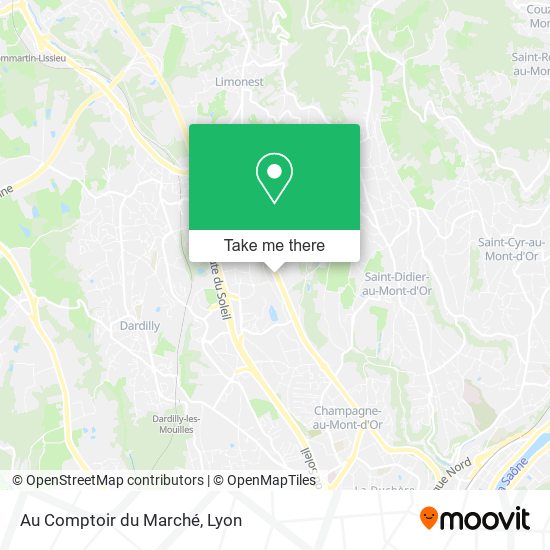 Au Comptoir du Marché map
