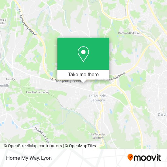 Home My Way map