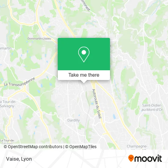 Vaise map