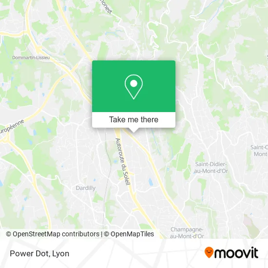 Power Dot map