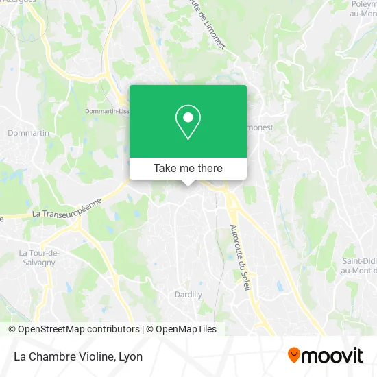 La Chambre Violine map