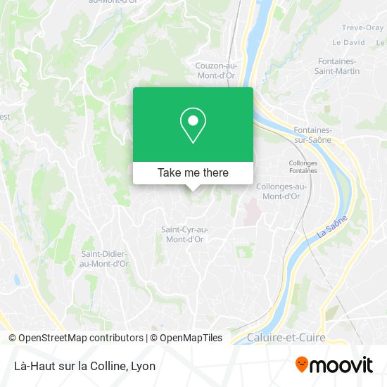 Là-Haut sur la Colline map