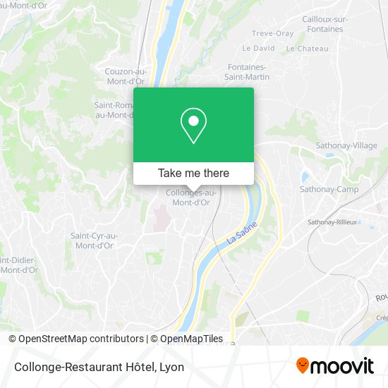Collonge-Restaurant Hôtel map