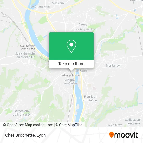 Chef Brochette map