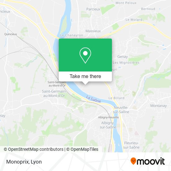 Monoprix map